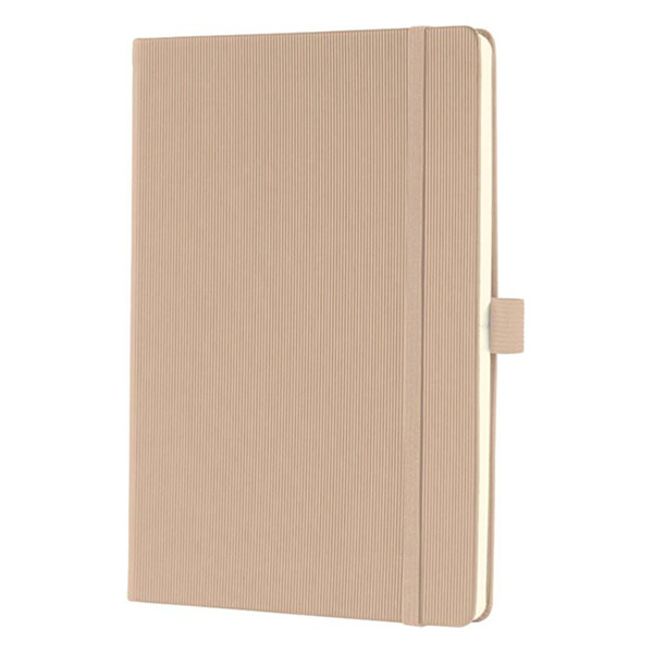 Sigel Conceptum carnet de notes A5 ligné 80 g/m² 97 feuilles - beige 221421 - 1
