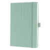 Sigel Conceptum carnet de notes A5 ligné 80 g/m² 97 feuilles - vert menthe 221423 - 1