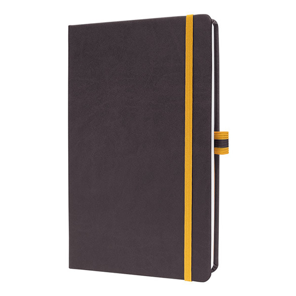 Sigel Linescape carnet de notes A5 ligné 80 g/m² 88 feuilles - gris foncé 221430 - 1