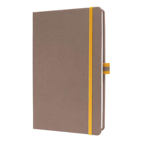 Sigel Linescape carnet de notes A5 ligné 80 g/m² 88 feuilles - marron 221428 - 1