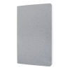 Sigel Re-Up carnet de notes A5 ligné 100 g/m² 50 feuilles - gris clair 221431 - 1
