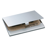 Sigel porte-cartes de visite - argent mat 208634