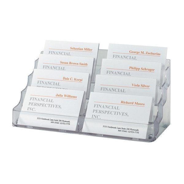 Sigel porte-cartes de visite avec 8 compartiments 208592 - 1