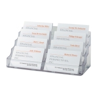 Sigel porte-cartes de visite avec 8 compartiments 208592