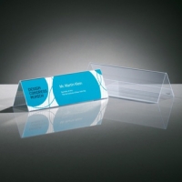 Sigel porte-nom transparent 190 x 60 mm (5 pièces) 208700