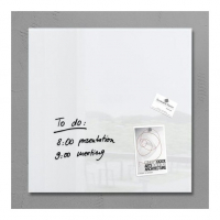 Sigel tableau en verre magnétique (48 x 48 cm) - blanc 208790
