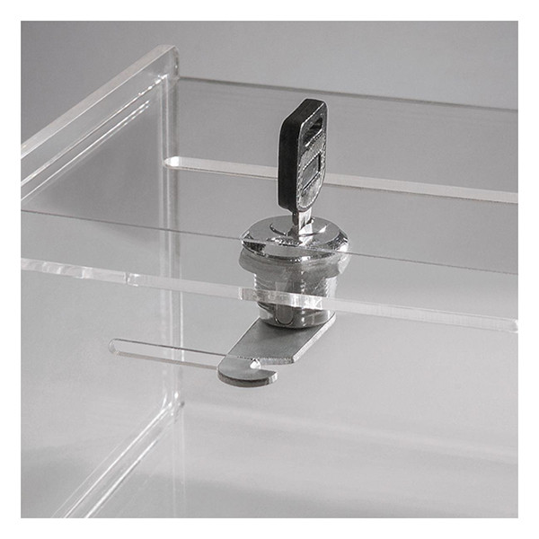 Sigel urne multifonctions transparente avec porte-affiche A6 208618 - 3