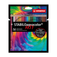 Stabilo Aquacolor ARTY set de crayons de couleur aquarelle (24 pièces) 206153
