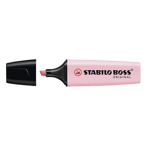 Stabilo BOSS surligneur - rose pastel 200076 - 1