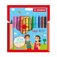 Stabilo Cappi feutres de coloriage (12 pièces) 206282