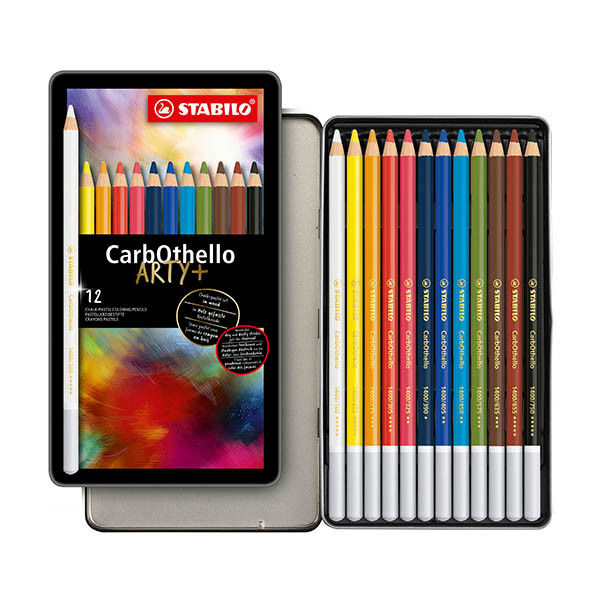 Stabilo Carbothello Arty+ crayon pastel (12 pièces) 206100 - 2