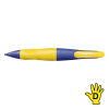 Stabilo Easy Ergo portemine 1,4 mm version droitier - violet/jaune 200116 - 1