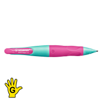 Stabilo Easy Ergo portemine 1,4 mm version gaucher - turquoise/rose 200114