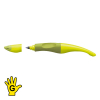 Stabilo Easy Original stylo roller (gaucher) - citron vert/vert foncé 200084 - 1