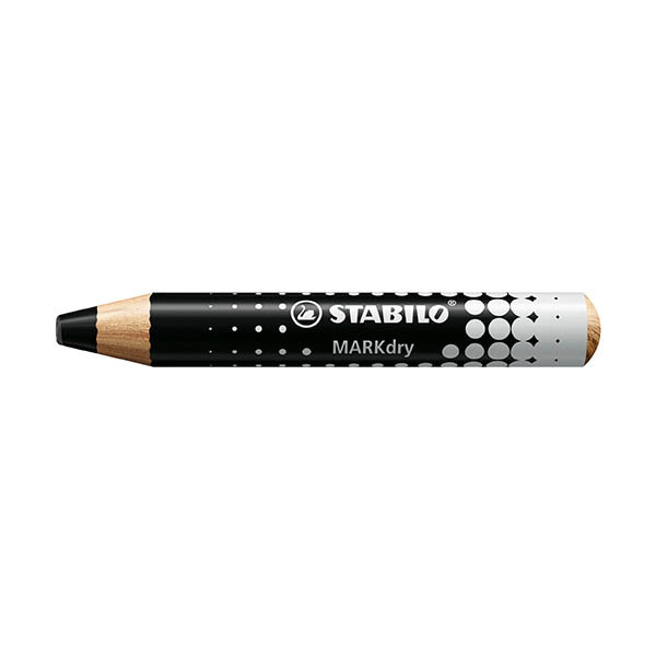 Stabilo Markdry crayon surligneur - noir 206296 - 1