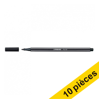 Offre : 10x Stabilo Point 68 stylo-feutre - noir