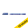 Offre spéciale : 10x Stabilo SENSOR fineliner - bleu 206123 - 1