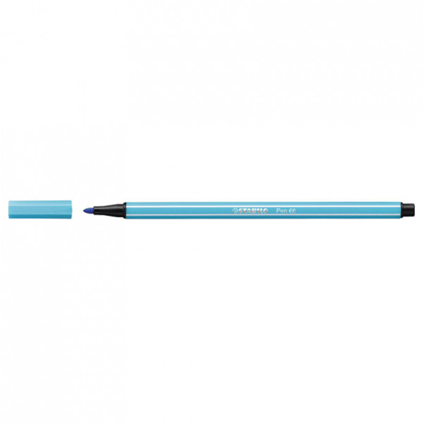 Stabilo Pen 68 viltstift azuur blauw 200174 - 1