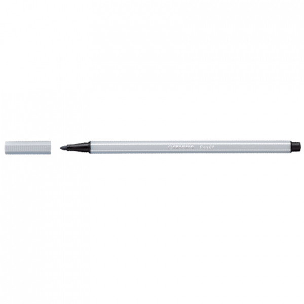 Stabilo Pen 68 viltstift lichtgrijs 200178 - 1