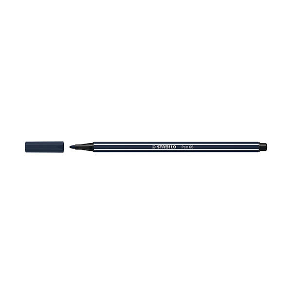 Stabilo Point 68 stylo-feutre - gris de Payne 206158 - 1