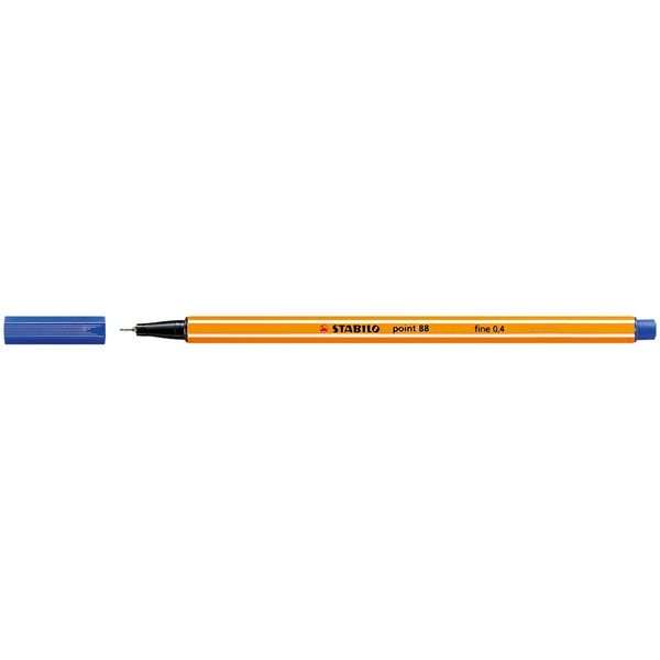 Stabilo Point 88 stylo-feutre pointe fine - bleu 200058 - 1