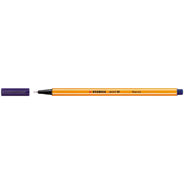 Stabilo Point 88 stylo-feutre pointe fine - bleu nuit 200060 - 1