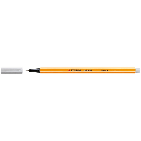 Stabilo Point 88 stylo-feutre pointe fine - gris clair 200064 - 1