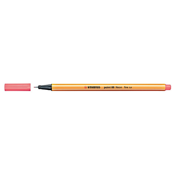 Stabilo Point 88 stylo-feutre pointe fine - rose fluorescent 200071 - 1