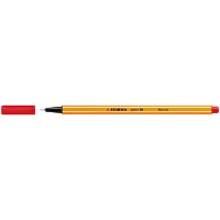 Stabilo Point 88 stylo-feutre pointe fine - rouge 200020