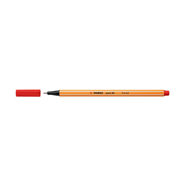 Stabilo Point 88 stylo-feutre pointe fine - rouge clair 206161 - 1