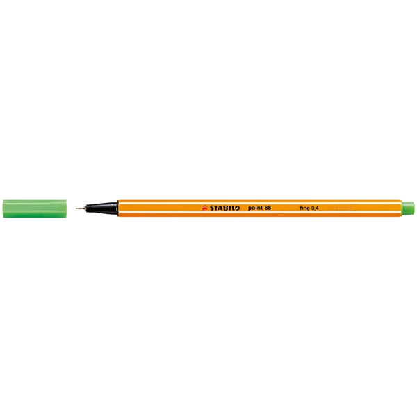 Stabilo Point 88 stylo-feutre pointe fine - vert clair 200040 - 1