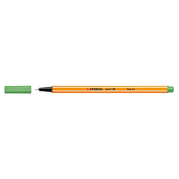 Stabilo Point 88 stylo-feutre pointe fine - vert fluorescent 200068 - 1