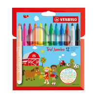 Stabilo Trio Jumbo feutres (12 pièces) 206132