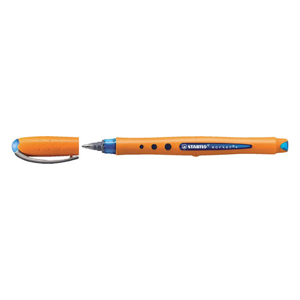 Stabilo Worker+ stylo roller (0,5 mm) - bleu 200135 - 1