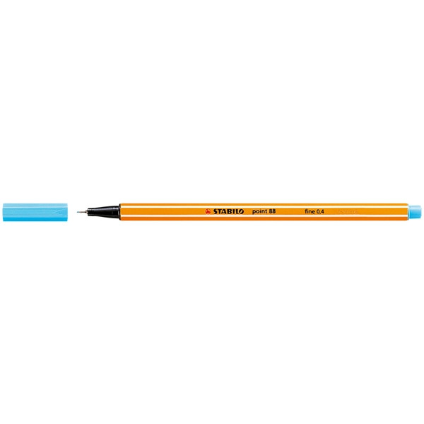 Stabilo point 88 stylo-feutre pointe fine - bleu azur 200056 - 1