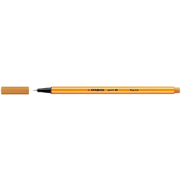 Stabilo point 88 stylo-feutre pointe fine - ocre 200024 - 1