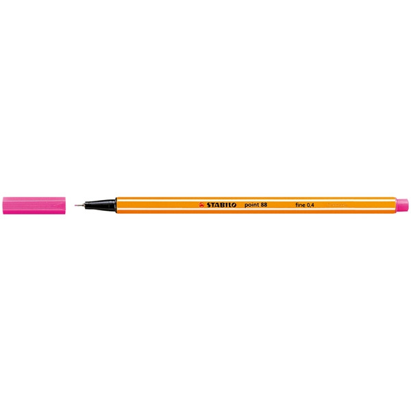 Stabilo point 88 stylo-feutre pointe fine - rose 200030 - 1