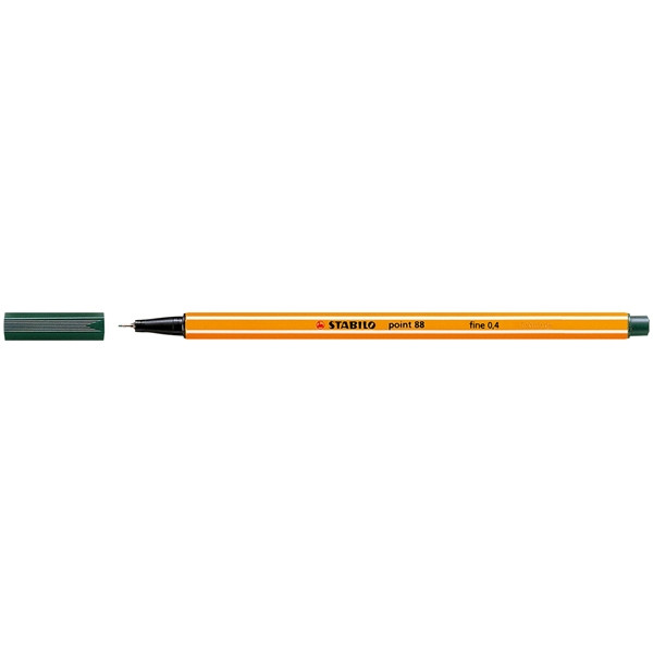 Stabilo point 88 stylo-feutre pointe fine - vert olive 200048 - 1