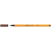 Stabilo pointe 88 stylo-feutre pointe fine - marron
