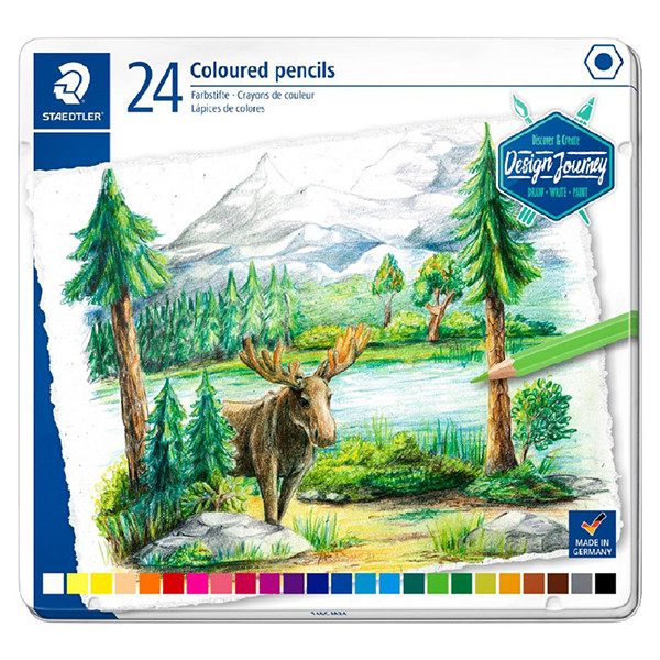 Staedtler 146C crayons de couleur (24 pièces) 209516 - 1