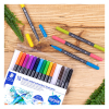 Staedtler 3001 feutres de coloriage aquarellables à double pointe (18 pièces) 209508 - 2