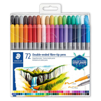 Staedtler 3200 feutre de coloriage à double pointe (72 pièces) 209518