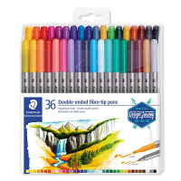Staedtler 3200 feutres de coloriage à double pointe (36 pièces) 209517