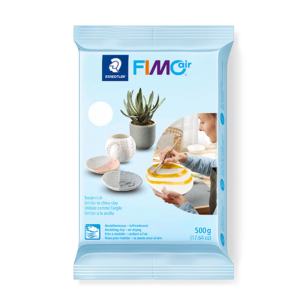 Fimo air pâte à modeler 500 g - 0 blanc 424630 - 1