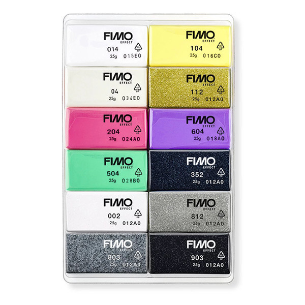 Fimo effect pâte à modeler 25g (12 pièces) 209652 - 2