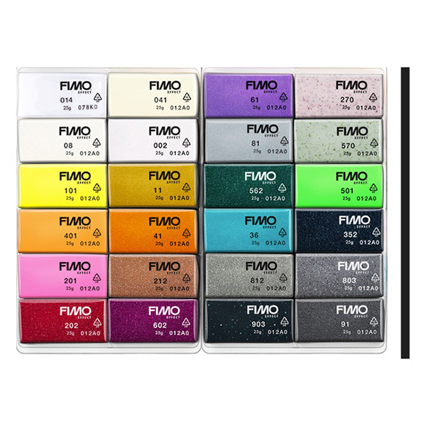 Fimo effect pâte à modeler 25g (24 pièces) 209653 - 2