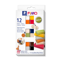 Fimo soft naturel pâte à modeler 25g (12 pièces) 209649