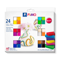 Fimo soft pâte à modeler 25g (24 pièces) 209651