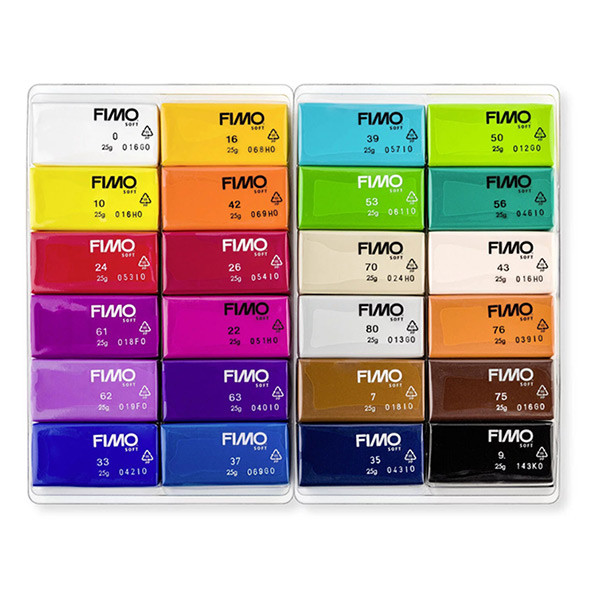 Fimo soft pâte à modeler 25g (24 pièces) 209651 - 2