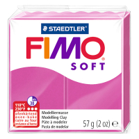 Fimo soft pâte à modeler 57g - 22 framboise 424598
